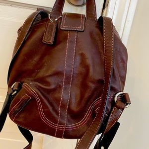 Genuine Coach backpack